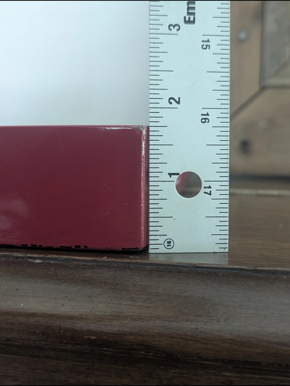 Pottery Barn Red Lacquer Decorative Serving Tray with Handles